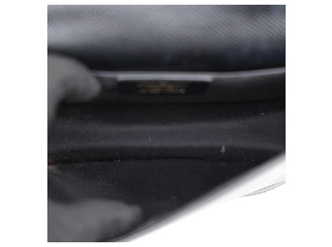 Salvatore Ferragamo Mini borsa a tracolla Double Gancini Black - vista 22