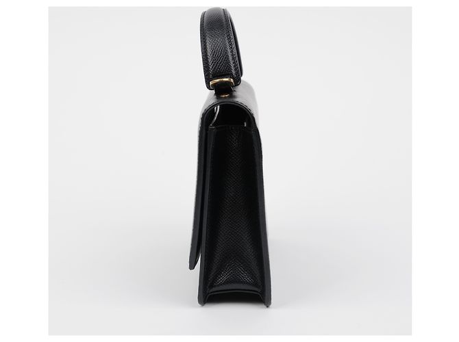 Salvatore Ferragamo Mini borsa a tracolla Double Gancini Black - vista 6