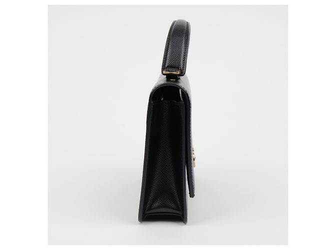 Salvatore Ferragamo Mini borsa a tracolla Double Gancini Black - vista 7