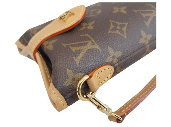 Louis Vuitton Borsa a tracolla mini Fold Me Monogram Canvas Pouch - vista 5