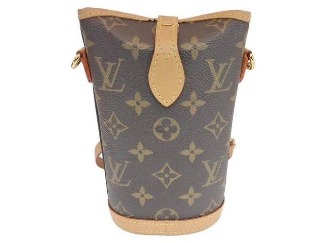 Louis Vuitton Borsa a tracolla mini Fold Me Monogram Canvas Pouch - vista 7