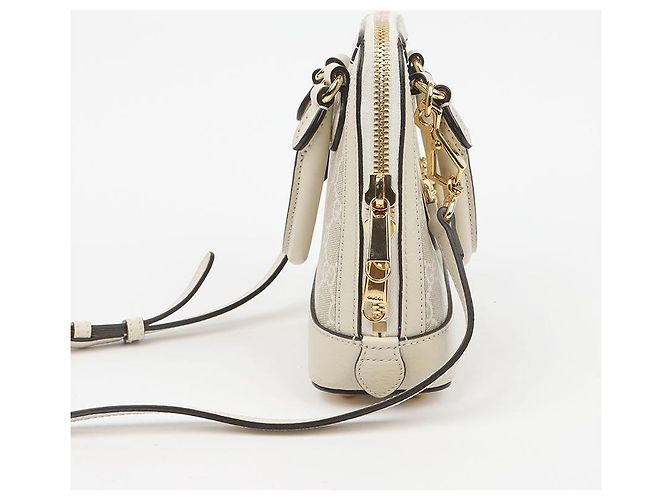 Gucci Horsebit Mini Top Handle Tote Bag Weiß - Ansicht 11