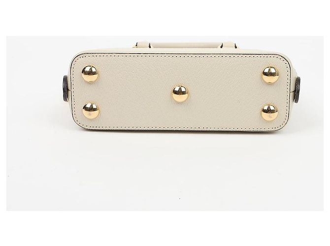 Gucci Horsebit Mini Top Handle Tote Bag Weiß - Ansicht 12