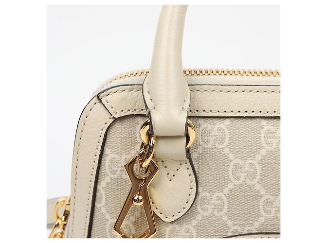 Gucci Horsebit Mini Top Handle Tote Bag Weiß - Ansicht 3
