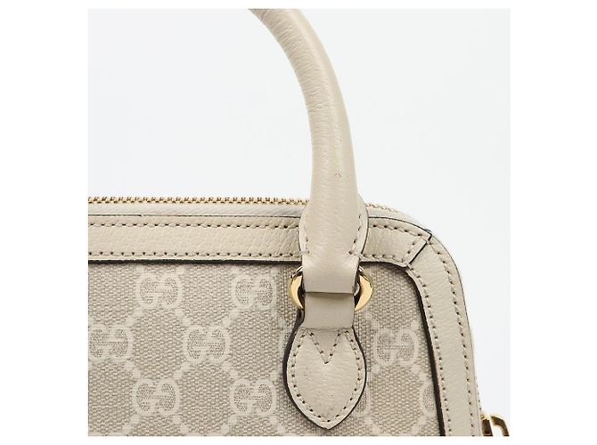 Gucci Horsebit Mini Top Handle Tote Bag Weiß - Ansicht 8