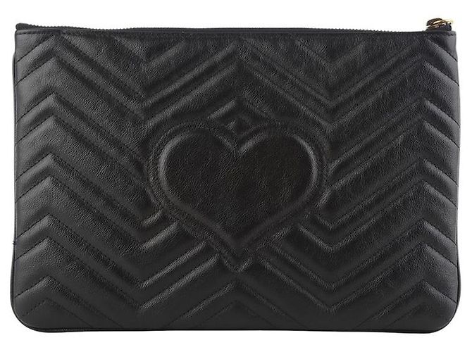 Gucci Clutch GG Marmont Matelassé - vista 3