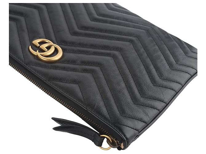 Gucci Clutch GG Marmont Matelassé - vista 4