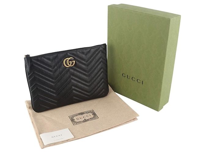 Gucci Clutch GG Marmont Matelassé - vista 8
