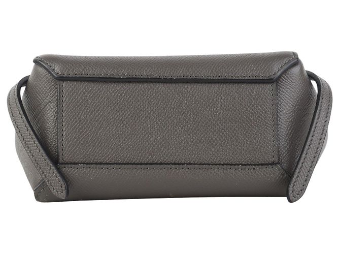 Belt Bag Borsa cintura Grain Pico Céline in pelle marrone - vista 6