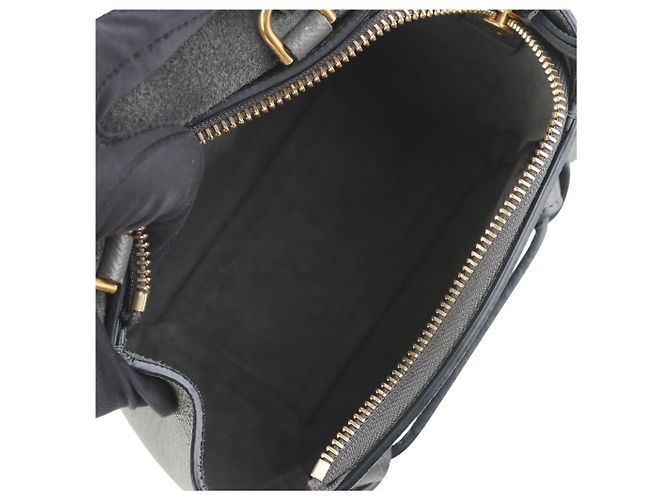 Belt Bag Borsa cintura Grain Pico Céline in pelle marrone - vista 7