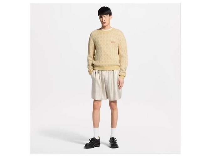 Louis Vuitton Monogram Printed Silk Shorts - view 6
