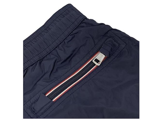 Moncler Pantaloncini da bagno con patch Monogram - vista 5