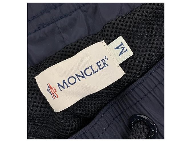 Moncler Pantaloncini da bagno con patch Monogram - vista 7