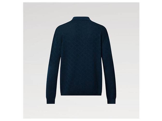 Louis Vuitton Sobrecamisa de algodão pointelle monograma - vista 4