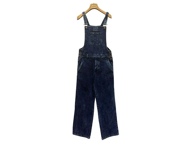 Miu Miu Peto de pana y denim - vista 2