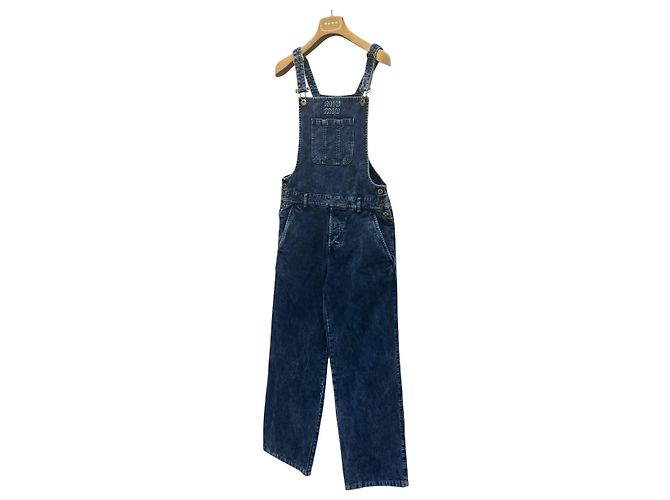 Miu Miu Peto de pana y denim - vista 4