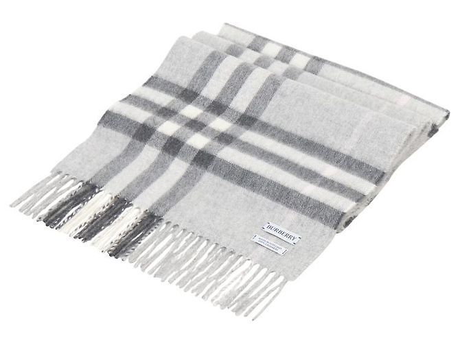 Burberry Check Kaschmir Schal - Ansicht 4
