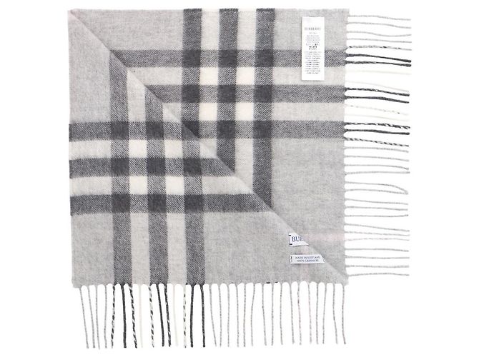 Burberry Check Kaschmir Schal - Ansicht 5