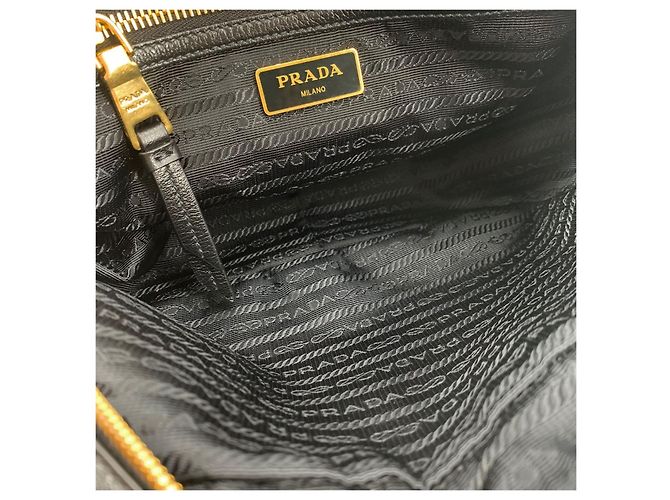 Prada Borsa a tracolla in jacquard logo - vista 16