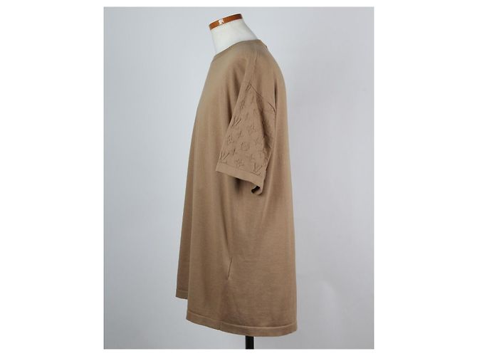 Louis Vuitton Strickpullover mit Rundhalsausschnitt und Monogramm-Ärmeln - Ansicht 3