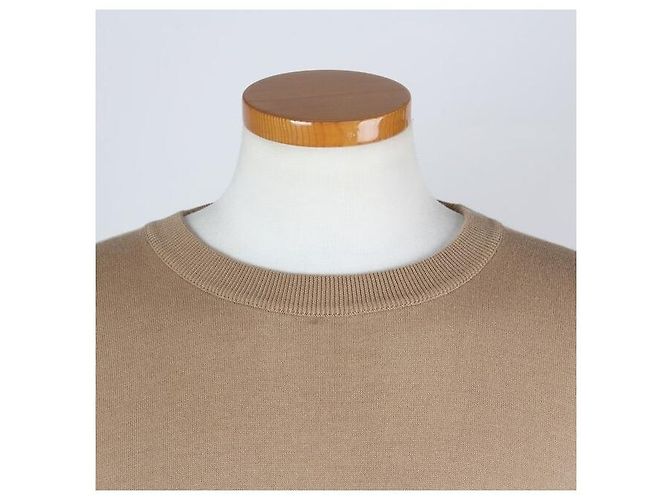 Louis Vuitton Strickpullover mit Rundhalsausschnitt und Monogramm-Ärmeln - Ansicht 5