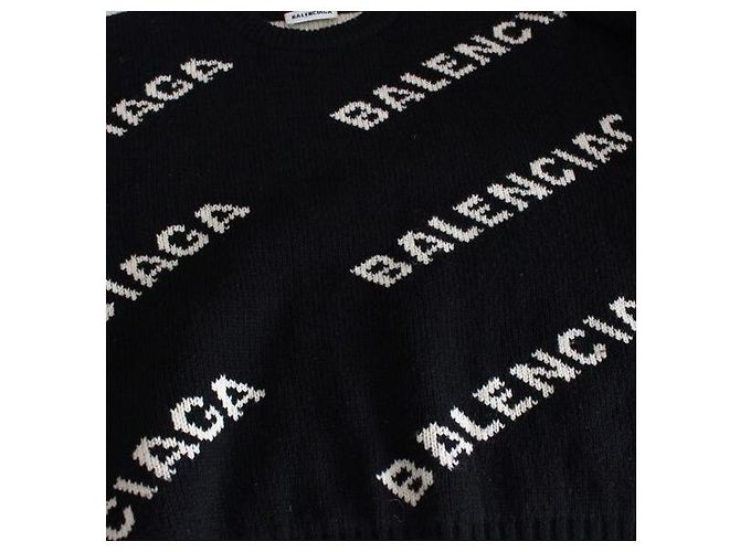 Balenciaga Jersey Crop Multi-Logo - vista 4