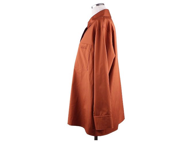 Camisa Hermès blanca bordada - vista 11