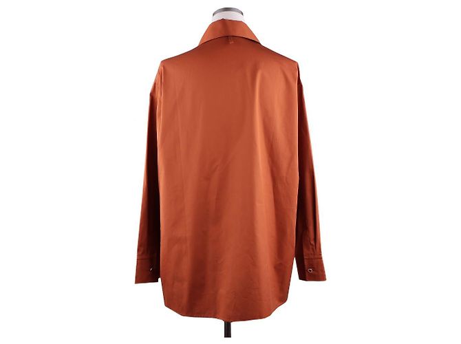 Camisa Hermès blanca bordada - vista 12