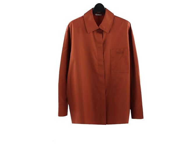 Camisa Hermès blanca bordada - vista 3