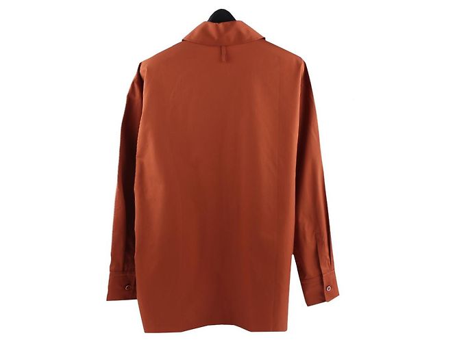Camisa Hermès blanca bordada - vista 4