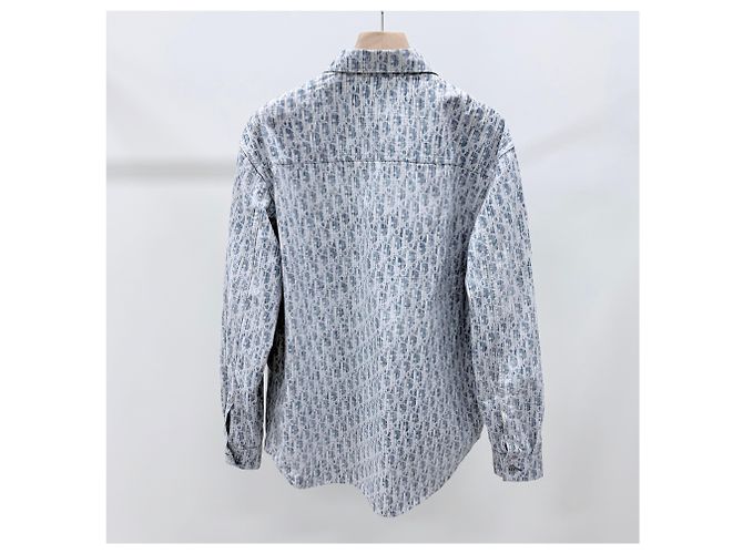 Dior Giacca sovracamicia in denim Oblique Kasli - vista 4