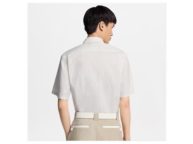 Louis Vuitton Camisa de manga curta com estampado monograma - vista 4