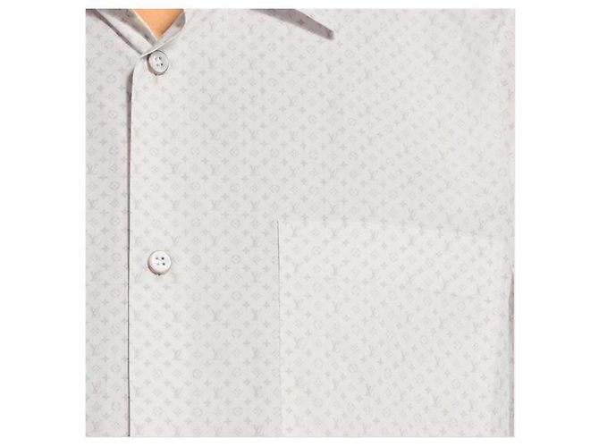 Louis Vuitton Camisa de manga curta com estampado monograma - vista 5