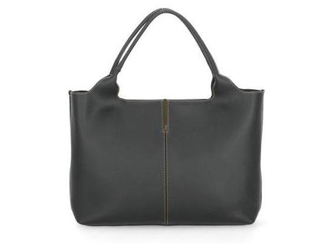 Borsa Shopper Tod's Medium in pelle nera - vista 3