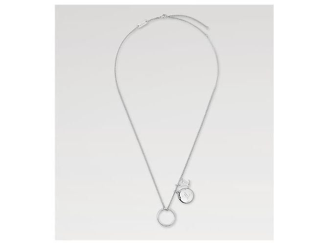 Louis Vuitton Collana con ciondoli monogramma da uomo - vista 5