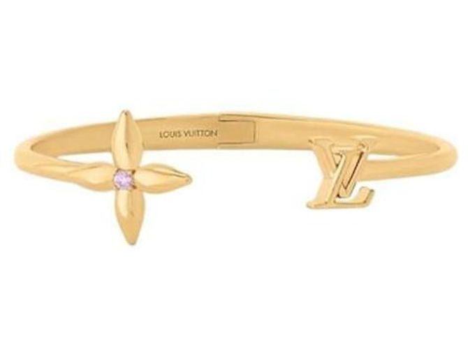 Louis Vuitton Bracciale Lujette Signature Gold - vista 2