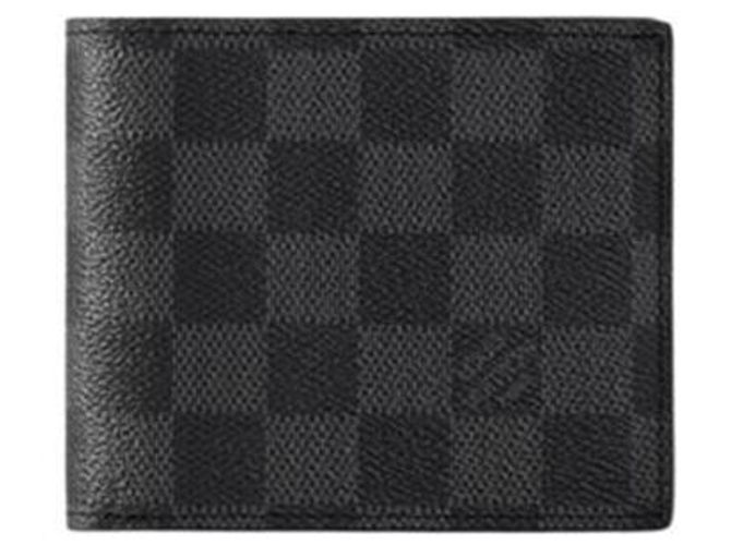 Louis Vuitton Amerigo Geldbörse Black Damier Pattern - Ansicht 2