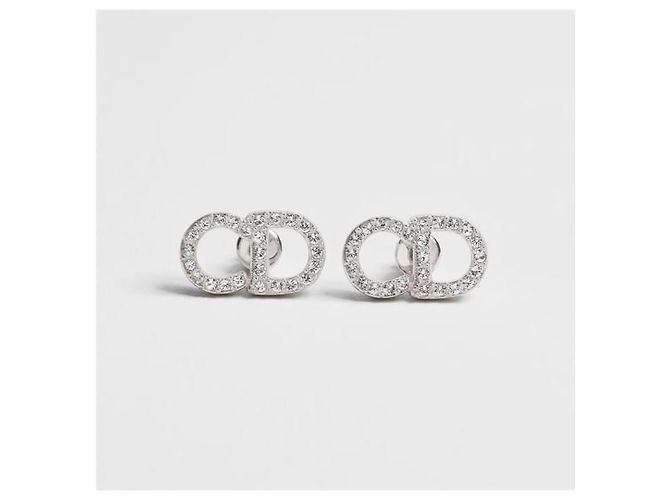 Dior Signature Stecker-Ohrringe Silver - Ansicht 2