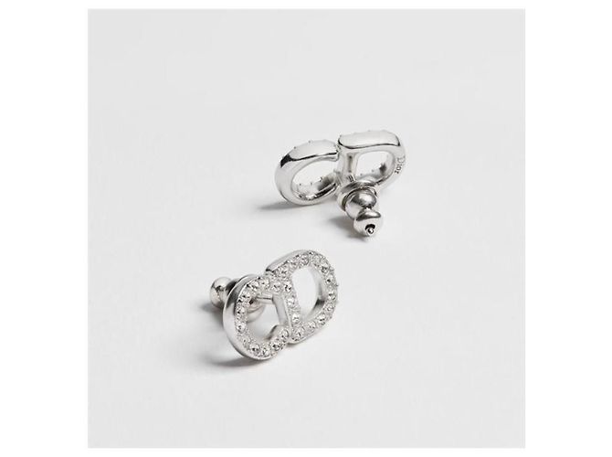 Dior Signature Stecker-Ohrringe Silver - Ansicht 5