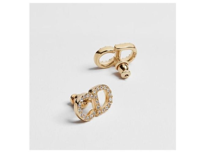 Dior Orecchini a lobo Signature Gold - vista 4
