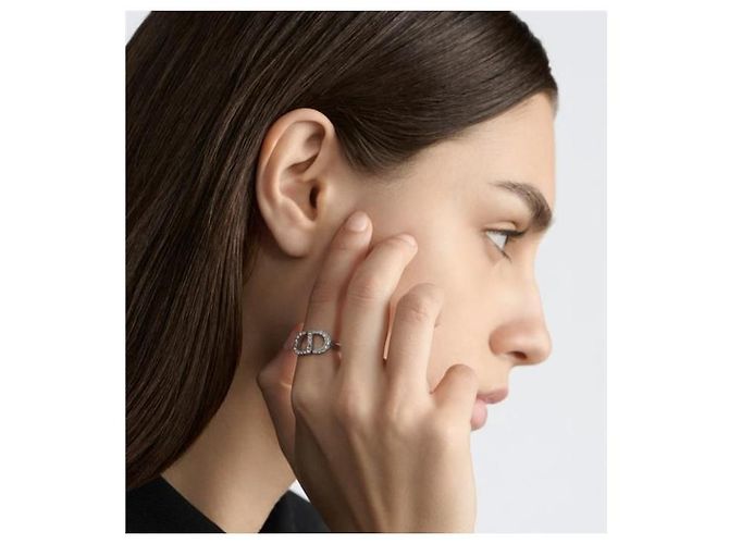 Dior Anello Petit CD Ring Silver Ring - vista 3