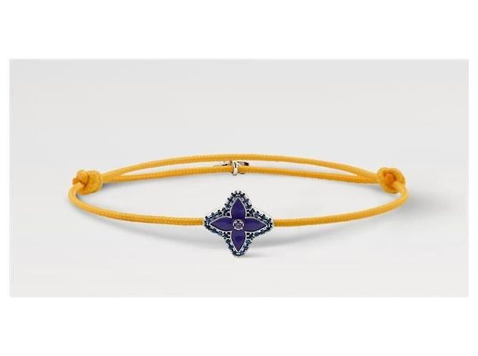 Louis Vuitton Bracciale in cordoncino Monogram Steisia - vista 2