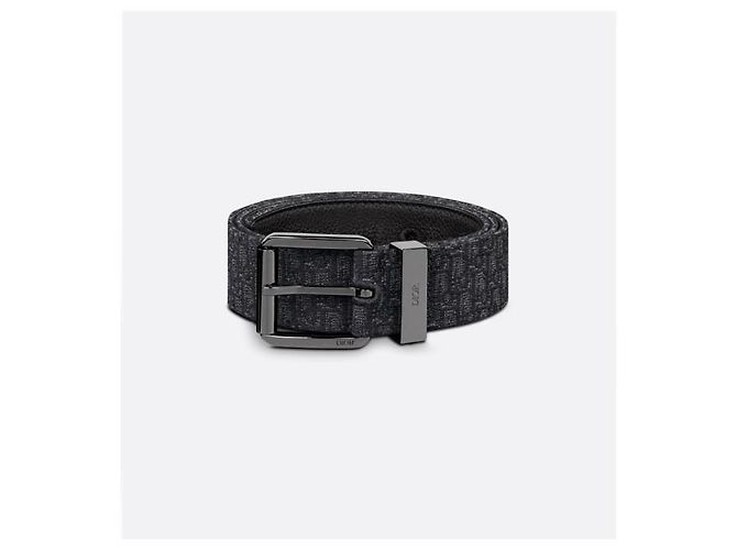 Dior Cintura casual in micro jacquard Oblique nero - vista 3
