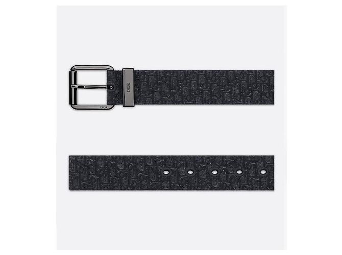 Dior Cintura casual in micro jacquard Oblique nero - vista 4