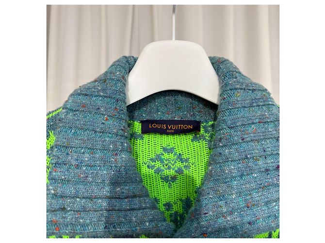 Louis Vuitton Monogram Signature Strick-Cardigan (XL) - Ansicht 3
