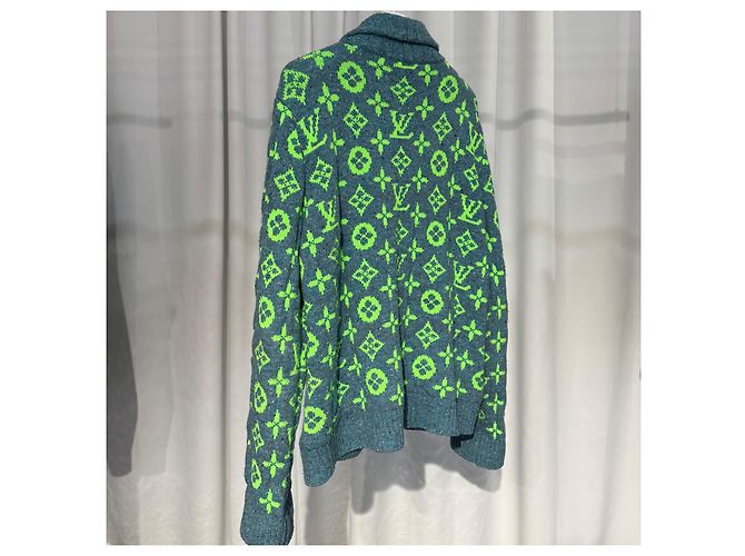 Louis Vuitton Monogram Signature Strick-Cardigan (XL) - Ansicht 4