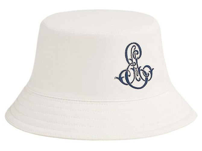 Cappello a Secchiello Hermès Marrone in Tessuto - vista 3