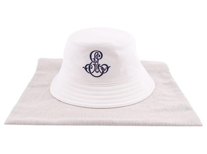 Cappello a Secchiello Hermès Marrone in Tessuto - vista 9