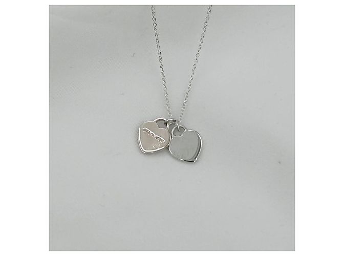 Tiffany & Co Collana Return to Heart Rubedo Silver - vista 3
