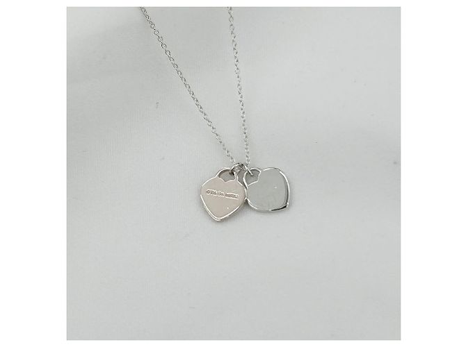 Tiffany & Co Collana Return to Heart Rubedo Silver - vista 6